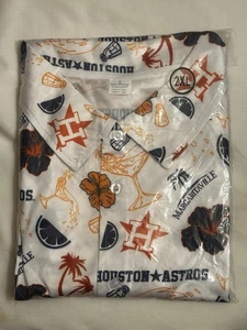 2025 Houston Astros Margaritaville 2XL Hawaiihemd. - Bild 1 von 6