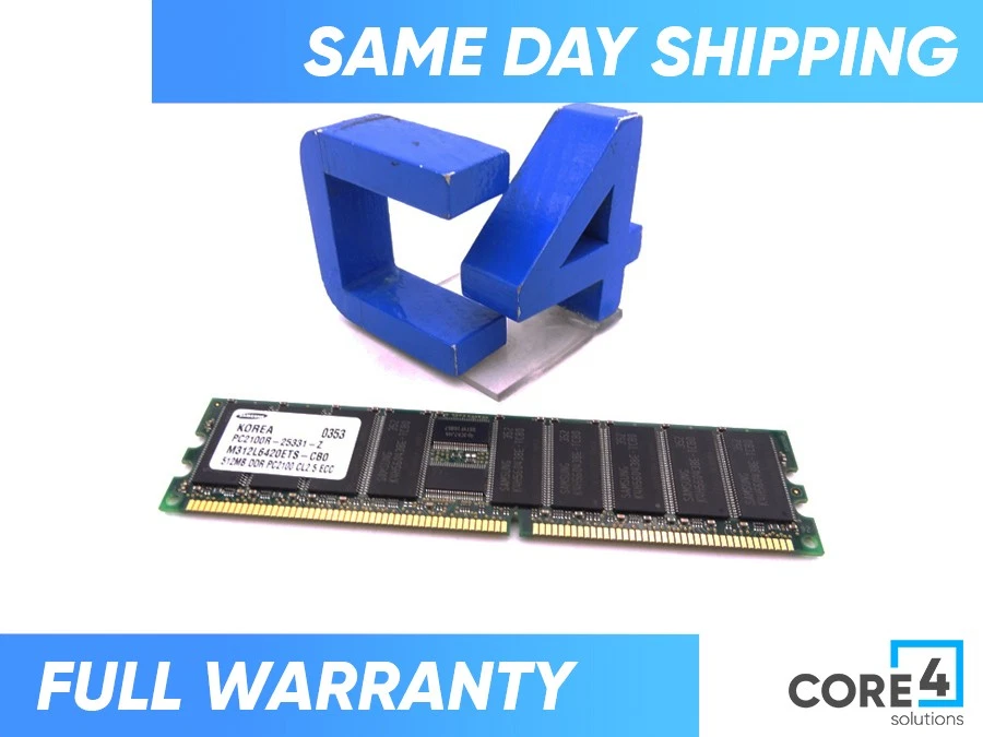 DELL 9U174 DUAL IN-LINE MEMORY 512, 266MHZ - Image 1 of 1