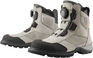 ICON 3403-1176 Stormhawk Boots - Gray - Size 9 - Picture 1 of 11