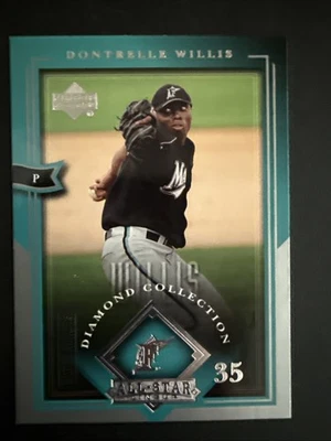 2004 Upper Deck Diamond Collection All-Star Lineup - Dontrelle Willis #34 - Image 1 of 2