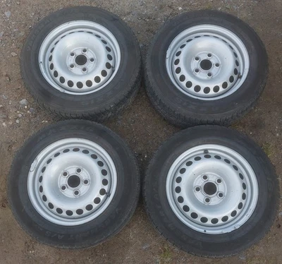 4x Ganzjahresräder für VW T5 + T6 / 205/65 R16C / 8,5mm / DOT23 / TOP - Bild 1 von 4