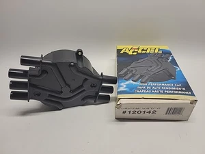 ACCEL 120142 Distributor Cap - Socket Style - Crab - Black Missing Screws - Bild 1 von 1
