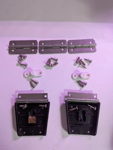 Igloo Cooler Stainless hinges & latches Replacement Parts Set - Picture 1 of 7