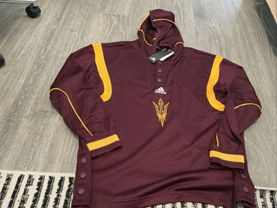 adidas Arizona State Sun Devils Shooter Hoodie Shirt Men’s Size: XL NWT - Image 1 of 4