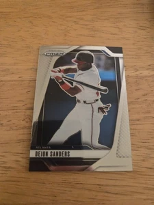 2025 Panini Prizm Deion Sanders #225 Base Atlanta Braves - Picture 1 of 2