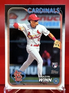 2024 Topps Series 2 Masyn Winn #480 RC St. Louis Cardinals - Picture 1 of 2