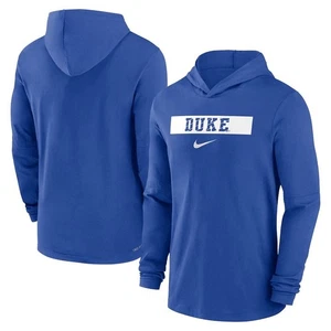 Duke Blue Devils Nike Dri-FIT Sideline Hoodie Performance Langarmshirt XL - Bild 1 von 1
