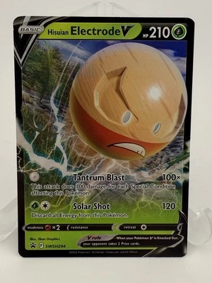 Hisuian Electrode V SWSH294 SWSH: Sword & Shield Promo Cards Holo - Image 1 of 2