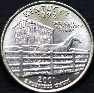 2001 P Kentucky State BU Washington Quarter  - Image 1 of 2