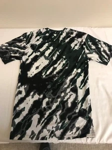 Men's Badger Tye Dye 100% Poly Performance Tee, Navy - Picture 1 of 1