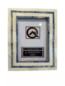 A Sanoma Bone and White 5x7 Photo frame - Picture 1 of 2