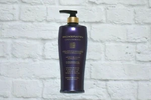 Bio Keratin Luxury Collection farbverbesserndes lila Shampoo blond silber 33 Oz. - Bild 1 von 7