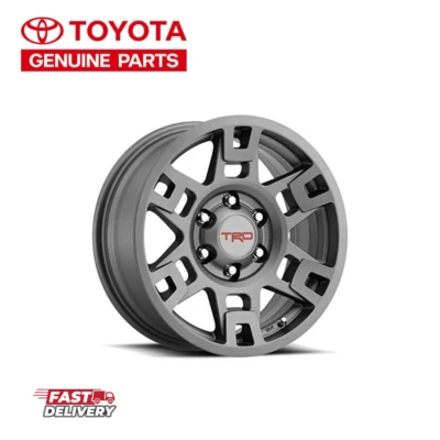(1) NUEVA Llanta Original Toyota 17" Gris TRD PRO 4Runner FJ Cruiser Tacoma Fabricante de Equipo Original Foto 1 de 2