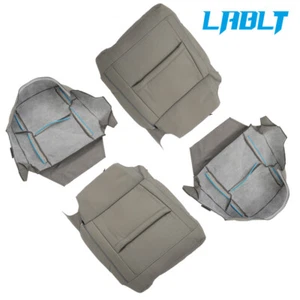 LABLT Driver & Passenger Leather Seat Cover Gray For Toyota 4Runner 2003-2009 - Foto 1 di 12
