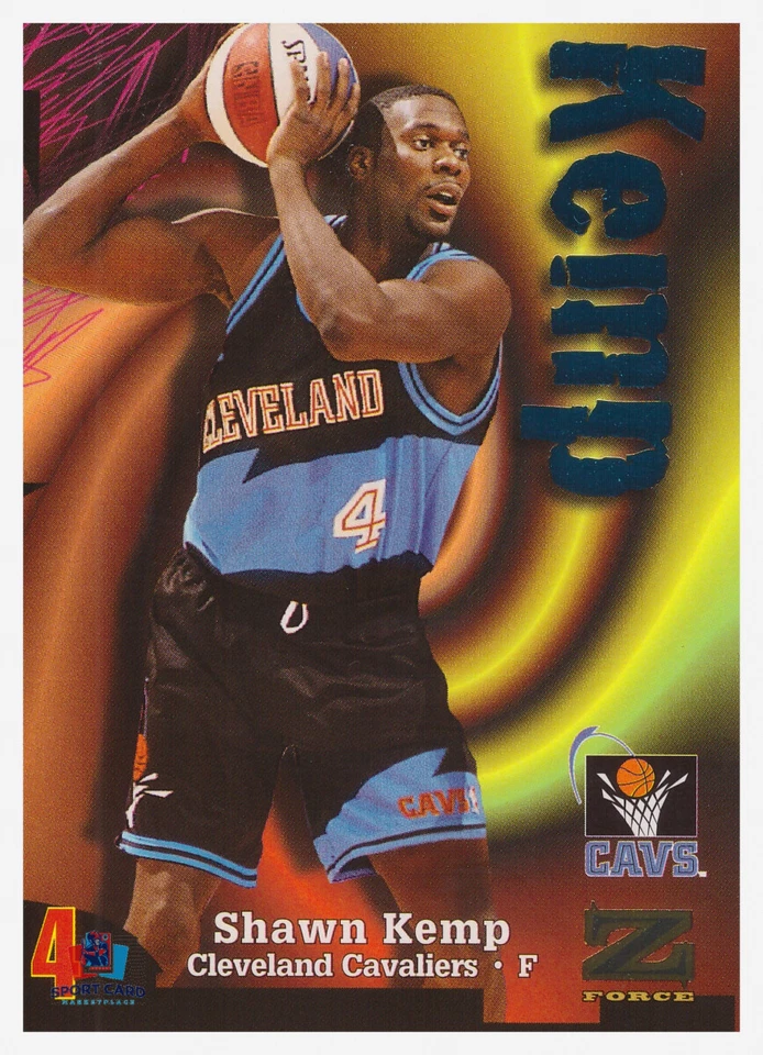 1998 Skybox Z-Force Shawn Kemp #113 - Photo 1/1