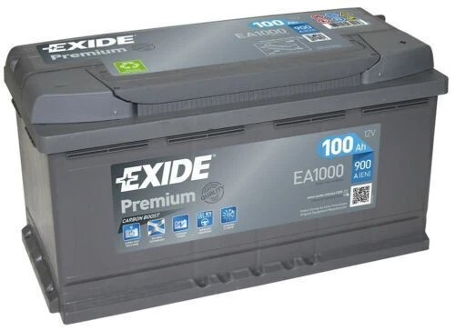 Exide Ea1000 12V 100Ah Car Battery