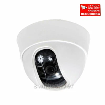 Security Camera Dome 600TVL with SONY Effio CCD Wide Angle Lens Video Indoor CX0 - Image 1 of 4