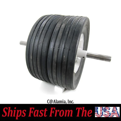 Bluebird Aerator Parts, #539007635 Front Wheel Fits B530, H530 & Husqvarna AR19  - Image 1 of 2