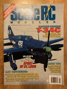 Scale RC Modeler Magazine - October 1993 Radio Controlled Airplanes - Picture 1 of 6
