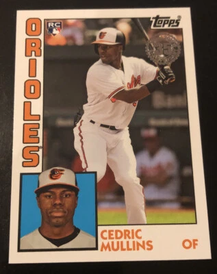 2019 Topps 35th Anniversary 1984 Style Cedric Mullins ROOKIE #84R-CM ORIOLES - Image 1 of 2