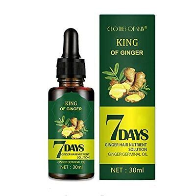 ReGrow 7 Day Ginger Germinal Hair Growth Serum Hairdressing Oil Loss Treatement • 7.56€