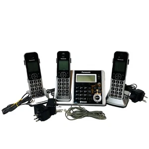 Panasonic KX-TGF370 Link To Cell 3 Cordless Phone KX-TGFA30 Handset System Works - Zdjęcie 1 z 7