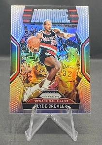 2018-19 Panini Prizm #8 Clyde Drexler Dominance Silver - Picture 1 of 2