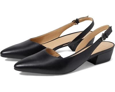 Sapato Feminino Naturalizer Ginger Slingback Pump Preto 1423 Tamanho 8,5 M - Imagem 1 de 4