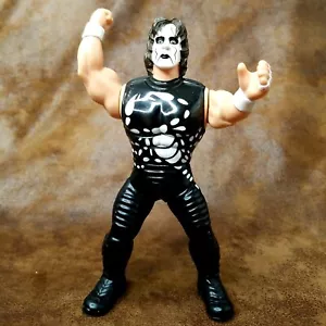 Figura de acción posable vintage STING WCW 6" (Hecha en 1998 por OSTF) - Imagen 1 de 6