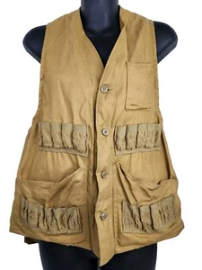 American Field Sportswear Vintage Gold Hunting Vest Womens Size Medium - Picture 1 of 5