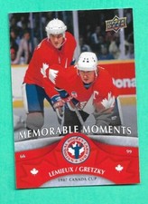 (1) GRETZKY / LEMIEUX  2013 NATIONAL HOCKEY CARD DAY # HHCD16 NM-MT CARD (G3986)