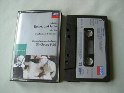 PROKOFIEV Romeo and Juliet/Symphony No. 1 Solti cassette - Image 1 of 2