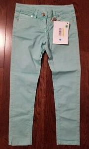 Manila Grace Girls mint green Denim Pants size M - Picture 1 of 8