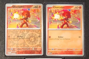 2x Charcadet 039/198 (1 reverse holo) Pokemon card Scarlet & Violet common NM - Picture 1 of 1