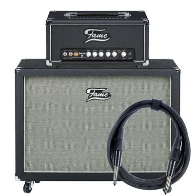 Fame KS-5H + 212 Cab - Röhren Topteil für E-Gitarre-Set - Bild 1 von 4