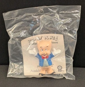 Vintage Looney Tunes Collector Figurines PORKY PIG Shell 1990 NOS - Picture 1 of 3