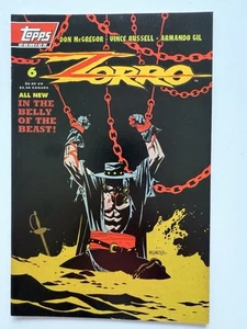 Zorro #6 June 1994 Topps Comics Good Clean Copy Appears Unread - Foto 1 di 5