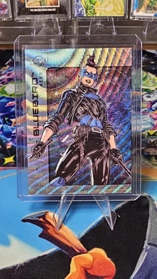 2025 SkyBox Metal Universe Batman #100 Bluebird Justice /250 - Image 1 of 2