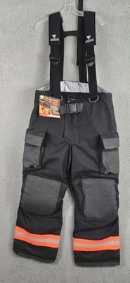 Pantalones estructurales de bomberos Veridian de protección contra incendios talla 40 negros Foto 1 de 4