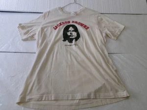 Camiseta Jackson Marrón Los Ángeles CA Estilo Concierto Manga Corta XL - Imagen 1 de 9