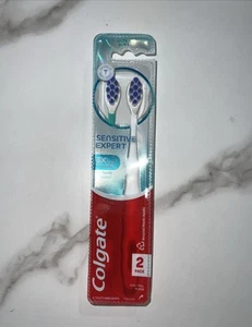 Colgate Sensitive Expert Ultra Soft Zahnbürste 2er Pack für empfindliche Zähne - Bild 1 von 2