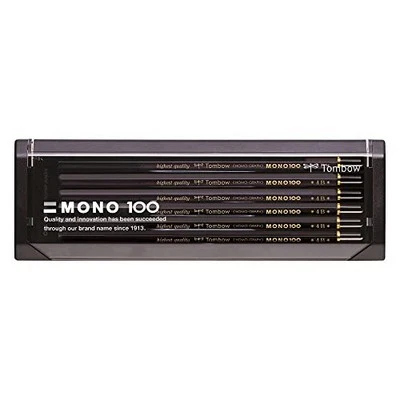 Tombow Pencil Premium Pencil 4B MONO 100 Drafting and Drawing 1 dozen MONO-1004B - Image 1 of 4