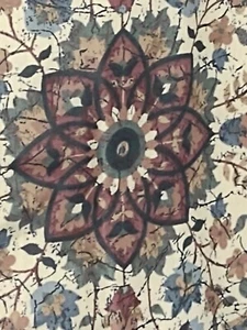 2 Nuevas Almohadas Estándar Bibb Company Azul Malva Floral Hechas en EE. UU. De Colección  - Imagen 1 de 10