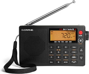 C. Crane CC Skywave 2 AM, FM, Shortwave, NOAA Weather + Alert, VHF Aviation Band - Picture 1 of 12