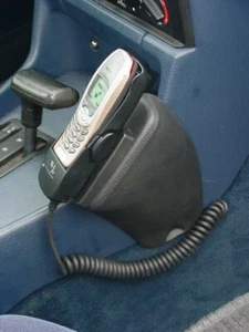 KUDA phone console for BMW 5 e34 92030 GENUINE leather - Zdjęcie 1 z 1
