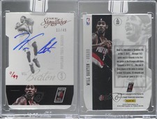 2015 Replay Buyback /49 Will Barton (2012-13 Panini Signatures Red Die-Cut) Auto