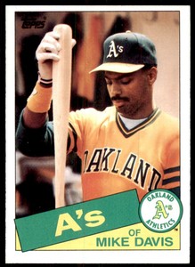 1985 Topps: Mike Davis B Baseball Cards #778