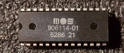 Chip MOS 906114-01 PLA, IC per Commodore 64, parte originale, testato e funzionante. - Immagine 1 di 3