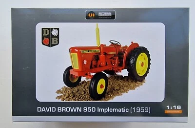 UH DAVID BROWN 950 IMPLEMATIC TRACTOR 1/16 SCALE - Image 1 of 2