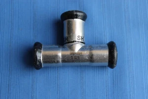 SE190-Simplesta SH press T- Stück 15mm Edelstahl für Heizung Nr 4001145 - Bild 1 von 1